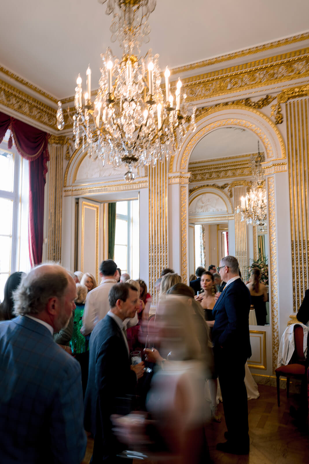 AFV Patrons at the Hotel de Talleyrand Cocktail Reception